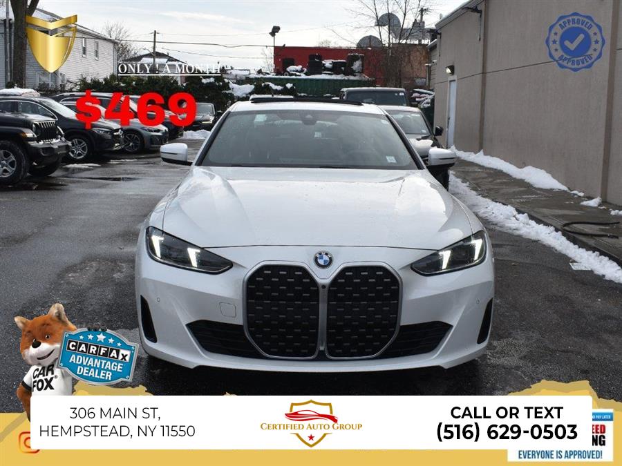 2025 BMW 4 Series 430i Gran Coupe, available for sale in Hempstead, New York | Certified Auto Group. Hempstead, New York