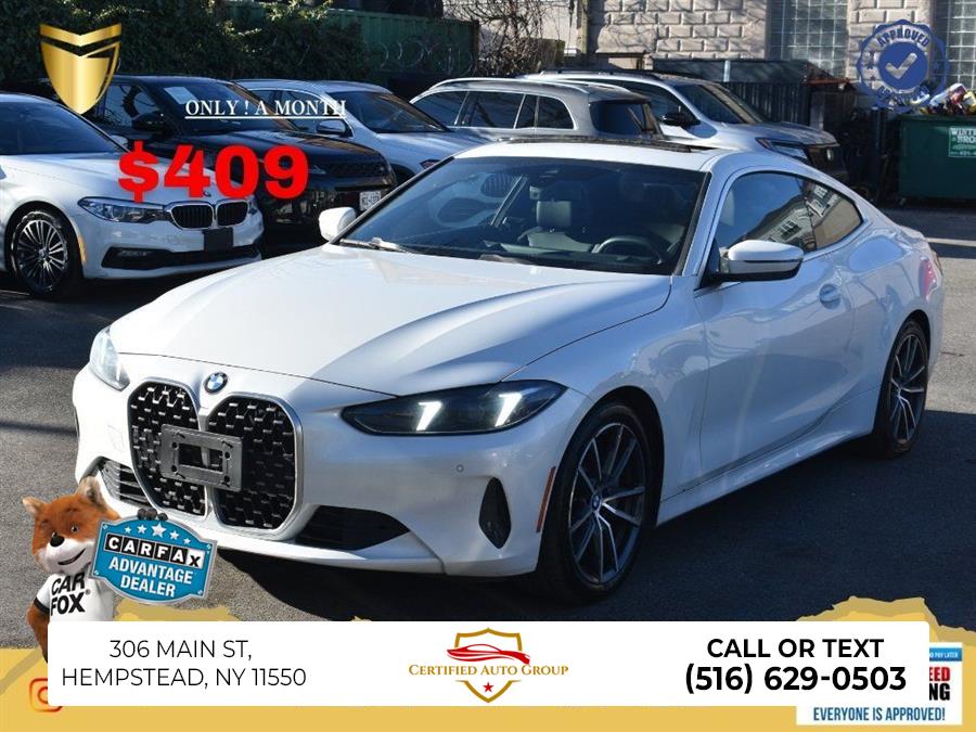 2025 BMW 4 Series 430i, available for sale in Hempstead, New York | Certified Auto Group. Hempstead, New York