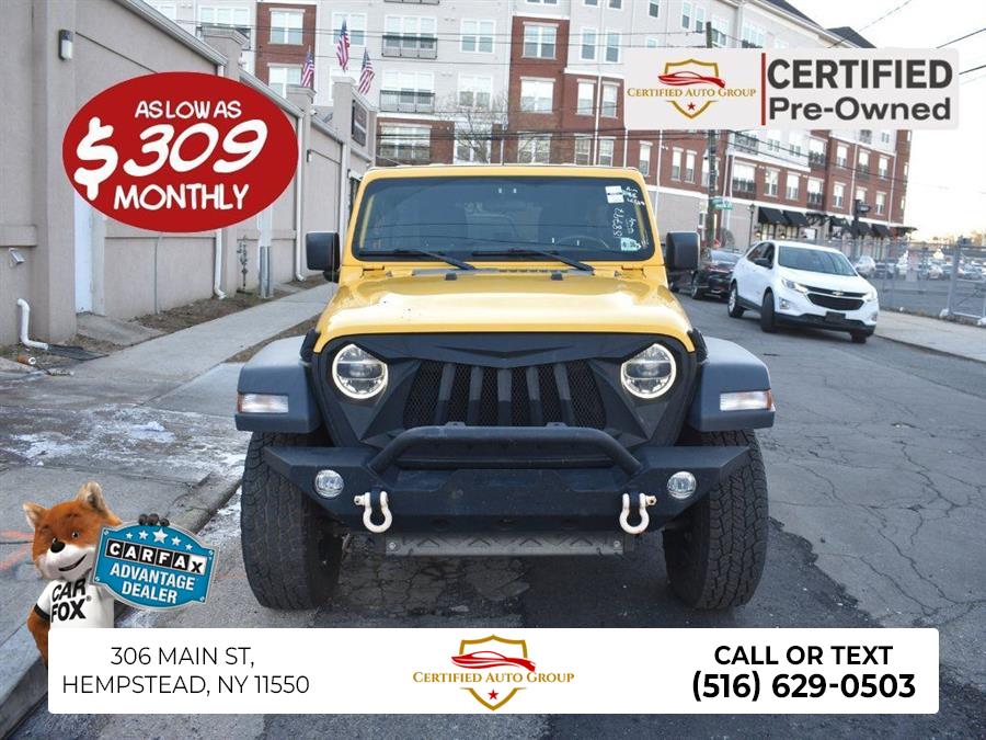 Used 2021 Jeep Wrangler in Hempstead, New York | Certified Automotive Group. Hempstead, New York