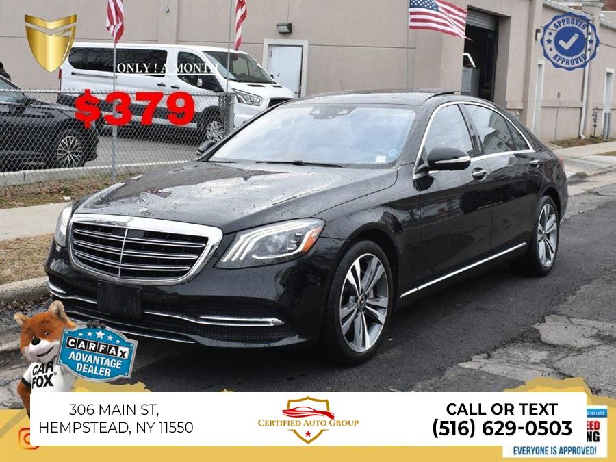 2020 Mercedes-benz S-class S 450, available for sale in Hempstead, New York | Certified Auto Group. Hempstead, New York