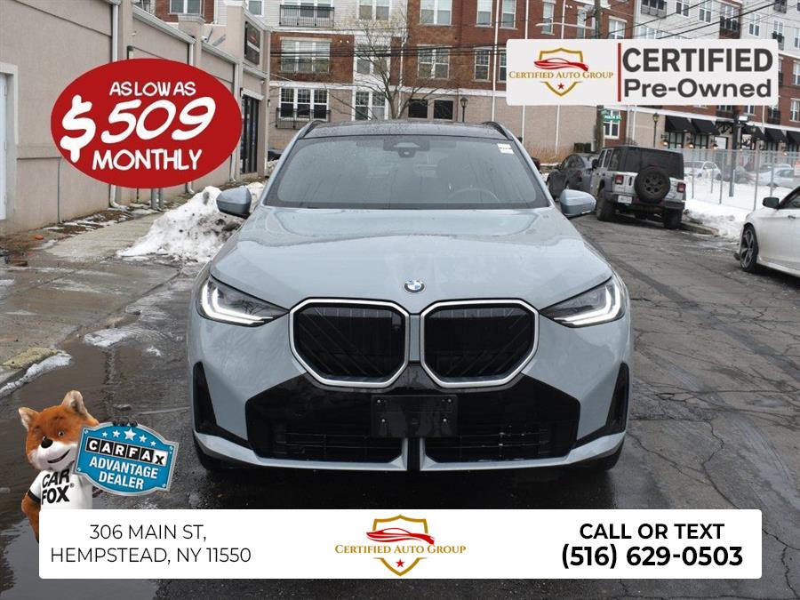 Used 2025 BMW X3 in Hempstead, New York | Certified Automotive Group. Hempstead, New York