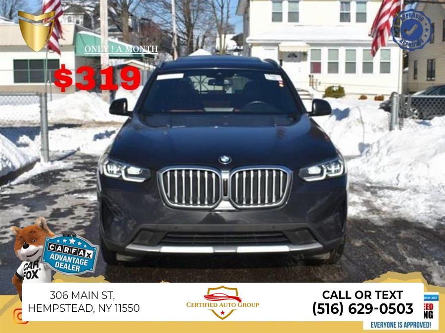 2022 BMW X3 sDrive30i, available for sale in Hempstead, New York | Certified Auto Group. Hempstead, New York
