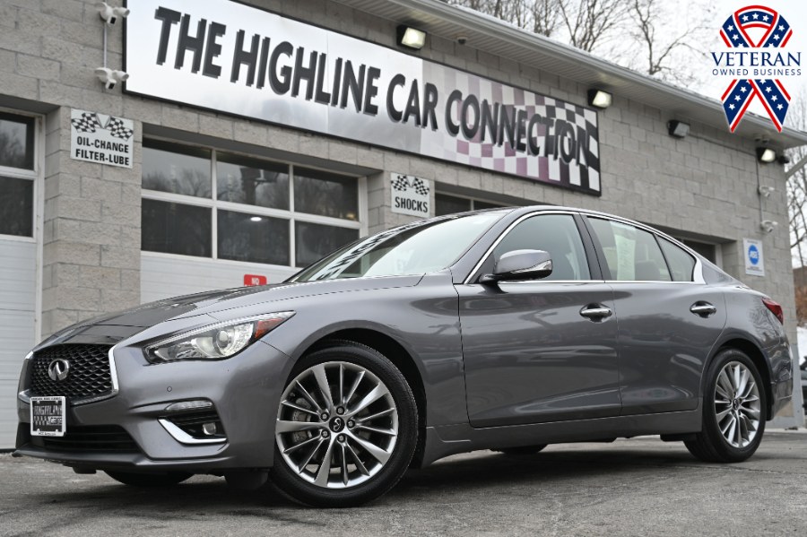Used INFINITI Q50 LUXE AWD 2023 | Highline Car Connection. Waterbury, Connecticut
