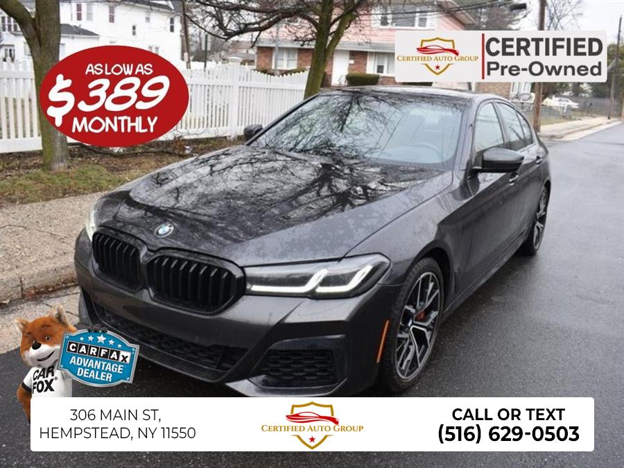 2022 BMW 5 Series 540i, available for sale in Hempstead, New York | Certified Automotive Group. Hempstead, New York
