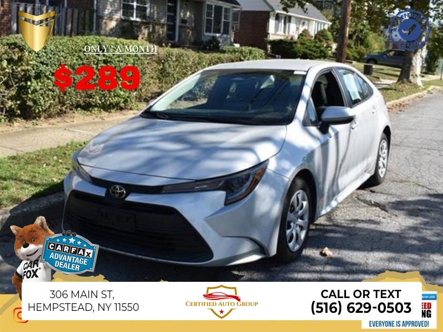 2025 Toyota Corolla LE, available for sale in Hempstead, New York | Certified Auto Group. Hempstead, New York