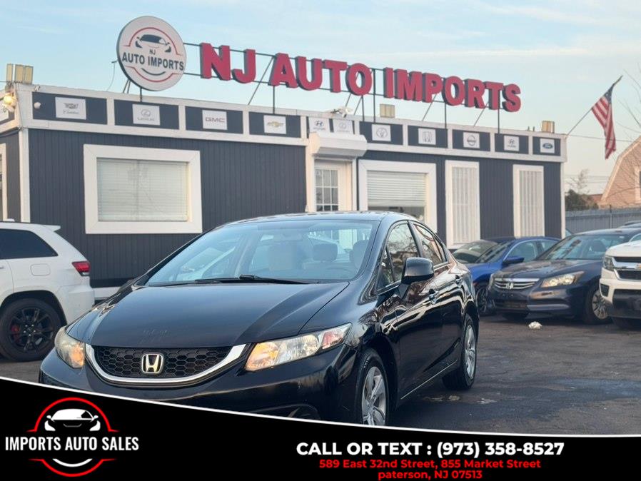 Used 2013 Honda Civic Sdn in Paterson, New Jersey | Imports Auto Sales. Paterson, New Jersey