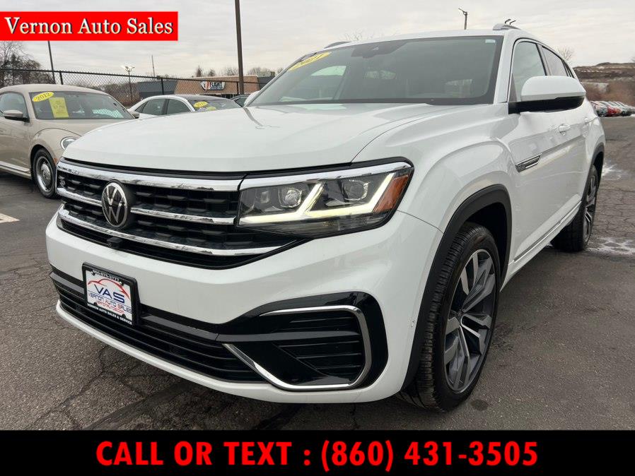 Used 2021 Volkswagen Atlas Cross Sport in Manchester, Connecticut | Vernon Auto Sale & Service. Manchester, Connecticut