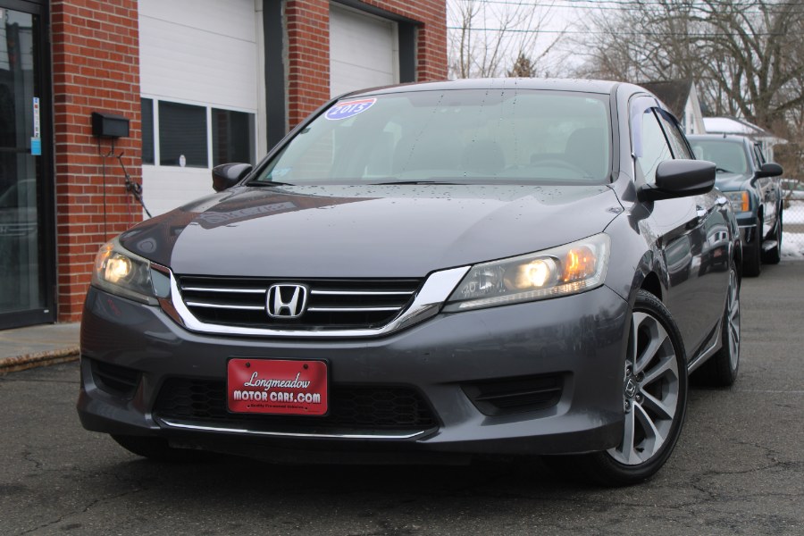 2015 Honda Accord Sedan 4dr I4 CVT LX, available for sale in ENFIELD, Connecticut | Longmeadow Motor Cars. ENFIELD, Connecticut