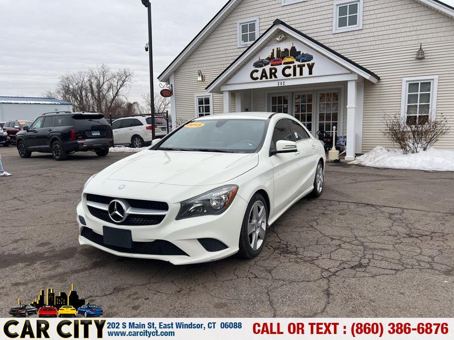 2015 Mercedes-Benz CLA-Class 4dr Sdn CLA250 4MATIC, available for sale in East Windsor, Connecticut | Car City LLC. East Windsor, Connecticut
