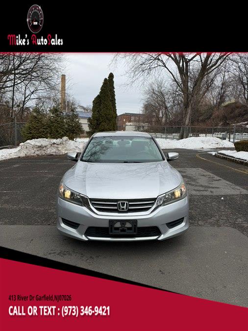 2013 Honda Accord Sdn 4dr I4 CVT LX, available for sale in Garfield, New Jersey | Mikes Auto Sales LLC. Garfield, New Jersey