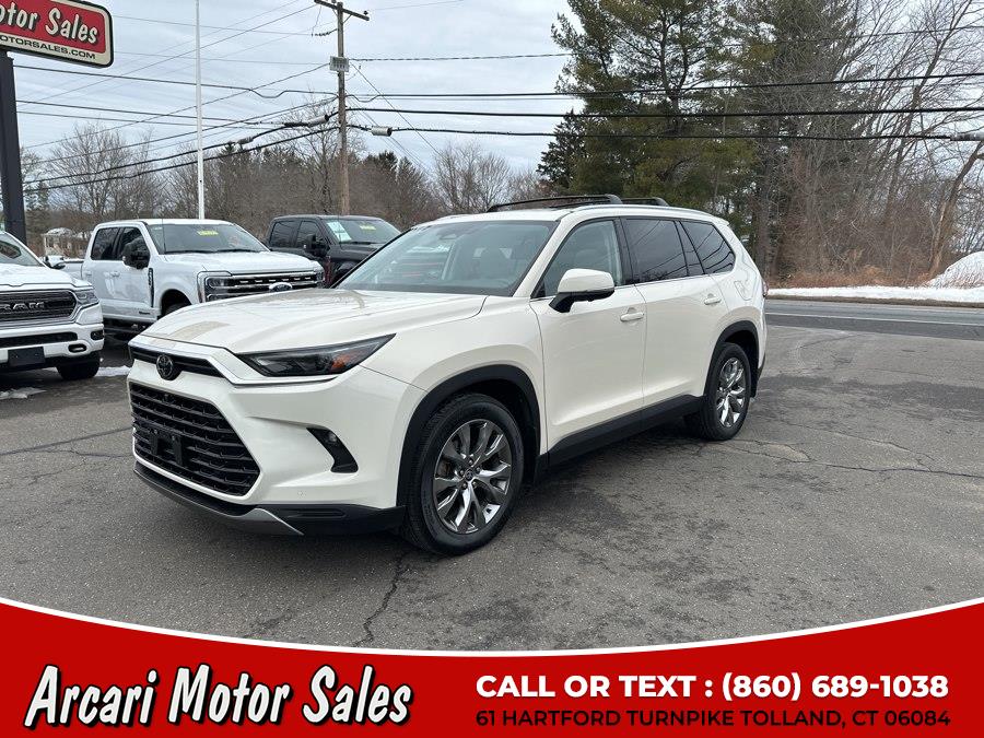 2024 Toyota Grand Highlander Limited AWD (Natl), available for sale in Tolland, Connecticut | Arcari Motor Sales. Tolland, Connecticut