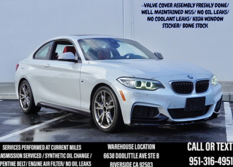 Used 2014 F22 BMW M235I (ONE OWNER) in Riverside, California | Big Timin Motors LLC. Riverside, California