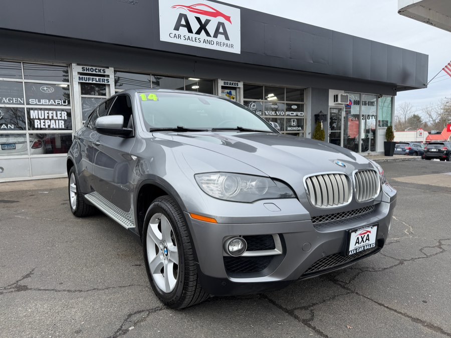 2014 BMW X6 AWD 4dr xDrive35i, available for sale in Bloomfield, Connecticut | AXA Car Sales and Repair LLC. Bloomfield, Connecticut