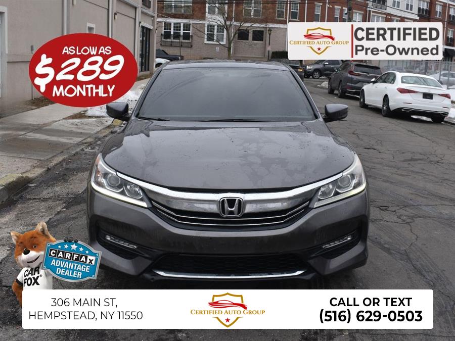 2017 Honda Accord Sport, available for sale in Hempstead, New York | Certified Automotive Group. Hempstead, New York