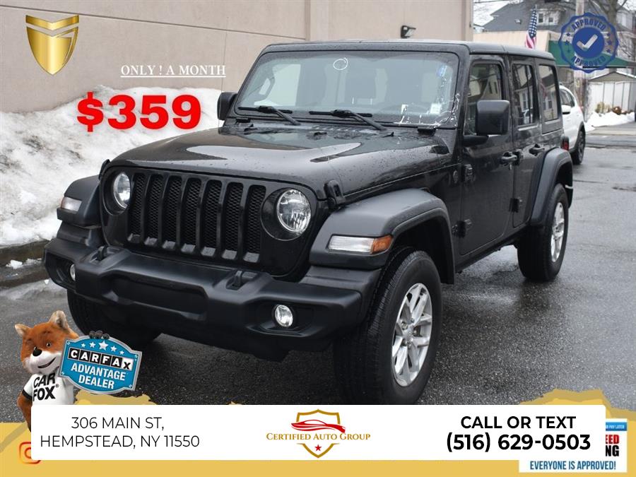 2023 Jeep Wrangler Sport S, available for sale in Hempstead, New York | Certified Auto Group. Hempstead, New York