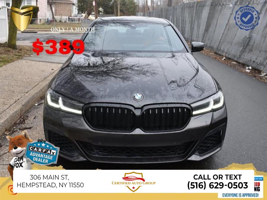 2022 BMW 5 Series 540i, available for sale in Hempstead, New York | Certified Auto Group. Hempstead, New York
