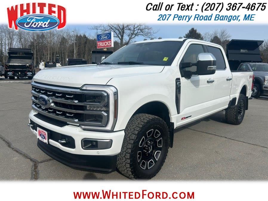 2024 Ford Super Duty F-250 SRW Platinum 4WD Crew Cab 6.75'' Box, available for sale in Bangor, Maine | Whited Ford. Bangor, Maine