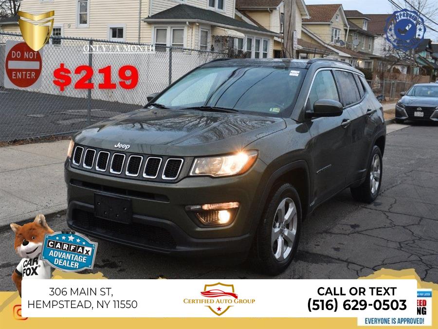 2019 Jeep Compass Latitude, available for sale in Hempstead, New York | Certified Auto Group. Hempstead, New York
