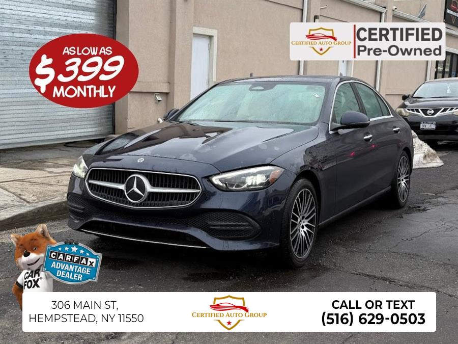 2023 Mercedes-benz C-class C 300, available for sale in Hempstead, New York | Certified Automotive Group. Hempstead, New York