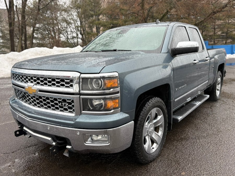 2014 Chevrolet Silverado 1500 4WD Double Cab 143.5" LTZ w/1LZ, available for sale in Meriden, Connecticut | T E A M Auto Center. Meriden, Connecticut