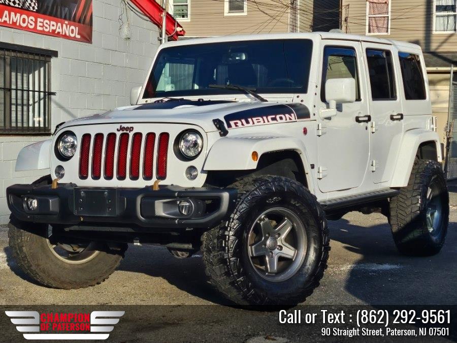 2018 Jeep Wrangler JK Unlimited Rubicon 4x4, available for sale in Paterson, New Jersey | Champion of Paterson. Paterson, New Jersey