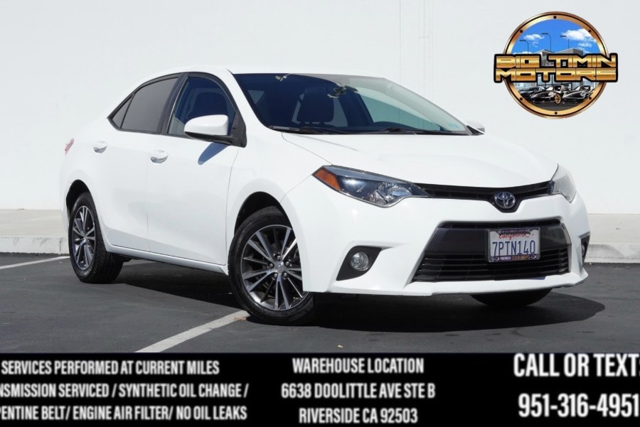Used 2016 Toyota Corolla LE in Riverside, California | Big Timin Motors LLC. Riverside, California