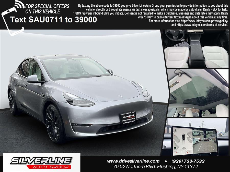 Used 2024 Tesla Model Y in Flushing, New York | Silverline Auto Group. Flushing, New York