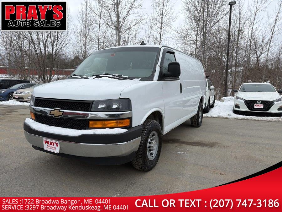 Used 2022 Chevrolet Express Cargo Van in Bangor , Maine | Pray's Auto Sales . Bangor , Maine