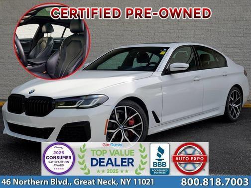 Used 2021 BMW 5 Series in Great Neck, New York | Auto Expo. Great Neck, New York
