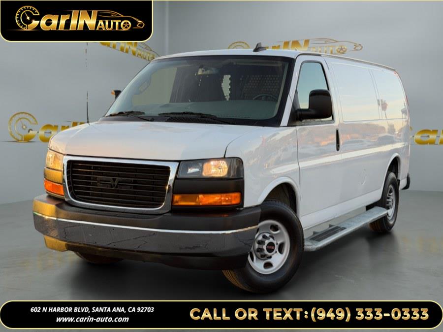 Used 2024 GMC Savana Cargo Van in Santa Ana, California | Carin Auto. Santa Ana, California