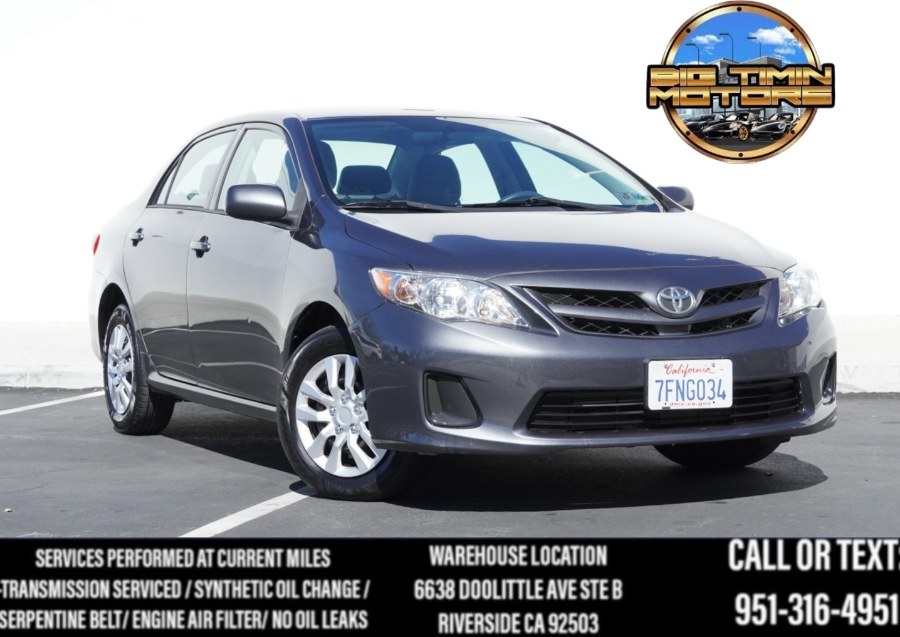 Used 2012 Toyota Corolla LE in Riverside, California | Big Timin Motors LLC. Riverside, California