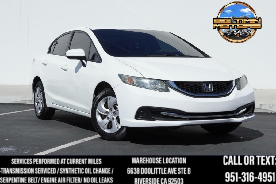 Used 2015 Honda Civic Sedan LX in Riverside, California | Big Timin Motors LLC. Riverside, California