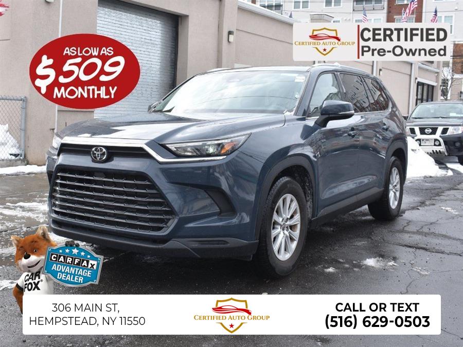 2025 Toyota Grand Highlander XLE, available for sale in Hempstead, New York | Certified Auto Group. Hempstead, New York
