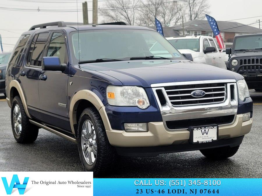 2008 Ford Explorer 4WD 4dr V8 Eddie Bauer, available for sale in Lodi, New Jersey | AW Auto & Truck Wholesalers, Inc. Lodi, New Jersey