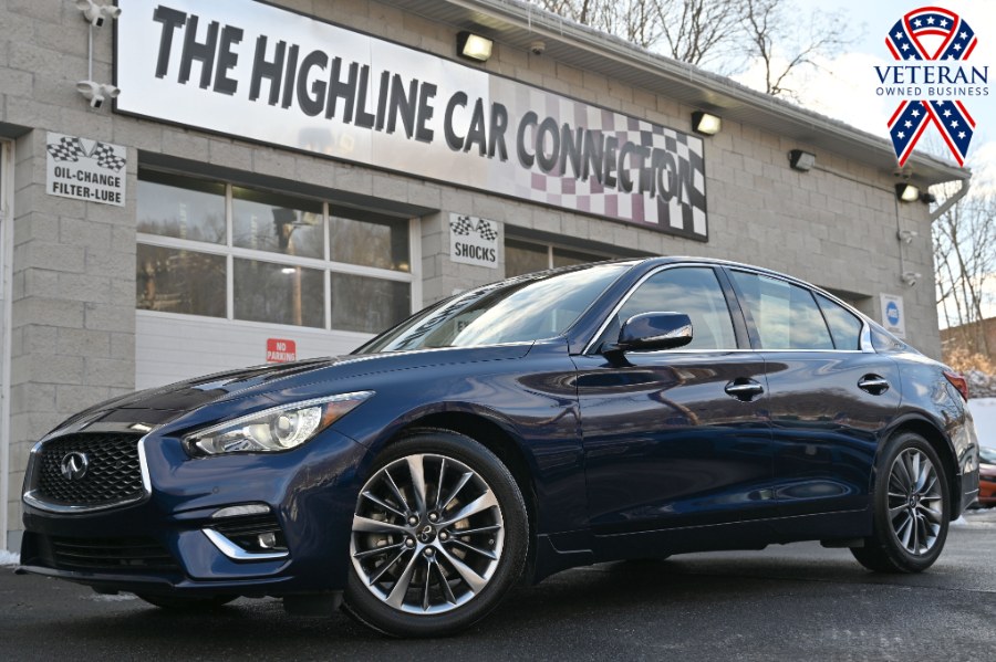 2023 INFINITI Q50 LUXE AWD, available for sale in Waterbury, Connecticut | Highline Car Connection. Waterbury, Connecticut