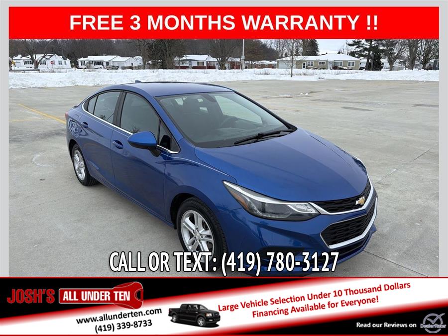 Used 2018 Chevrolet Cruze in Lima, Ohio | Josh's All Under Ten LLC. Lima, Ohio