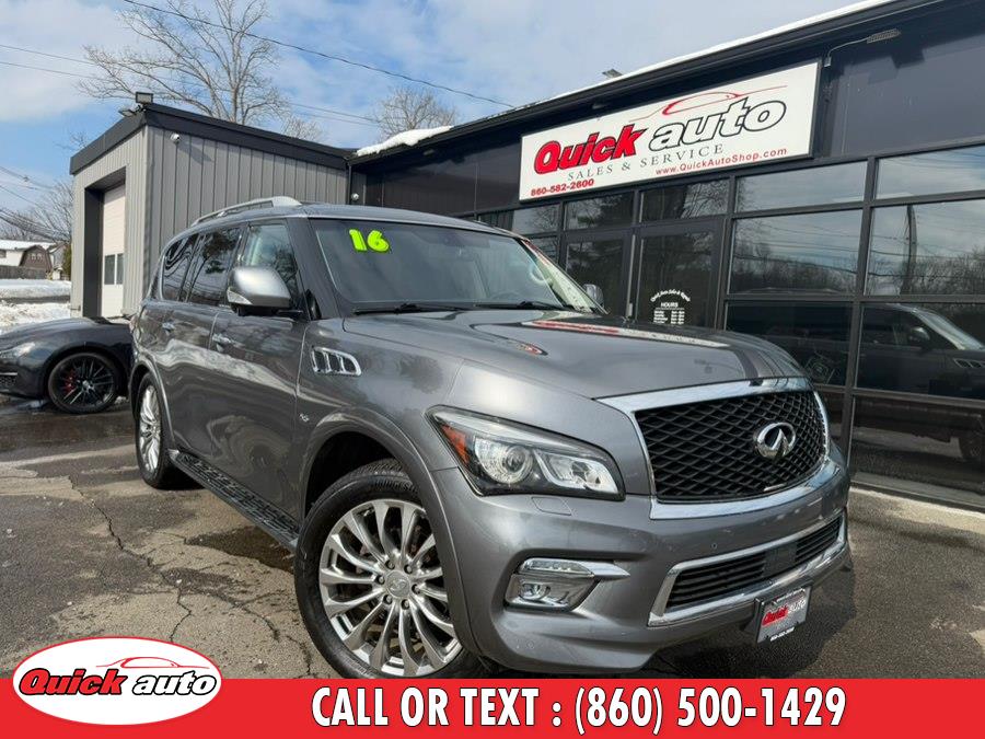 Used 2016 INFINITI QX80 in Bristol, Connecticut | Quick Auto LLC. Bristol, Connecticut