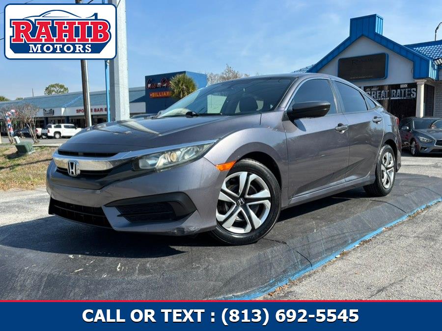 2016 Honda Civic Sedan 4dr CVT LX, available for sale in Orlando, Florida | Rahib inc. Orlando, Florida