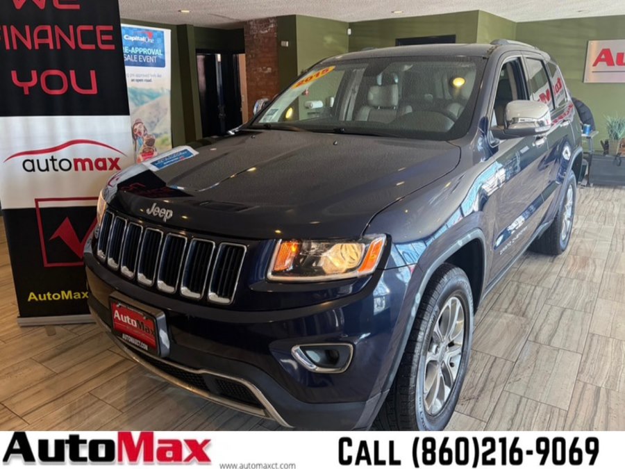 2015 Jeep Grand Cherokee 4WD 4dr Limited, available for sale in West Hartford, Connecticut | AutoMax. West Hartford, Connecticut