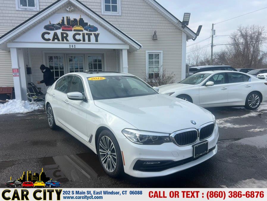 2018 BMW 5 Series 540i xDrive Sedan, available for sale in East Windsor, Connecticut | Car City LLC. East Windsor, Connecticut