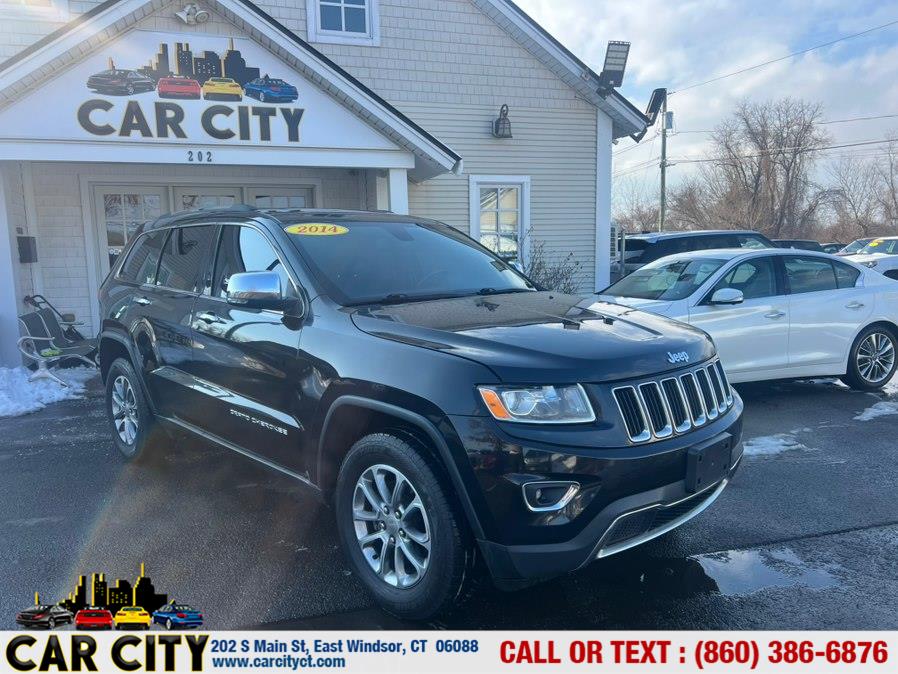 2014 Jeep Grand Cherokee 4WD 4dr Limited, available for sale in East Windsor, Connecticut | Car City LLC. East Windsor, Connecticut
