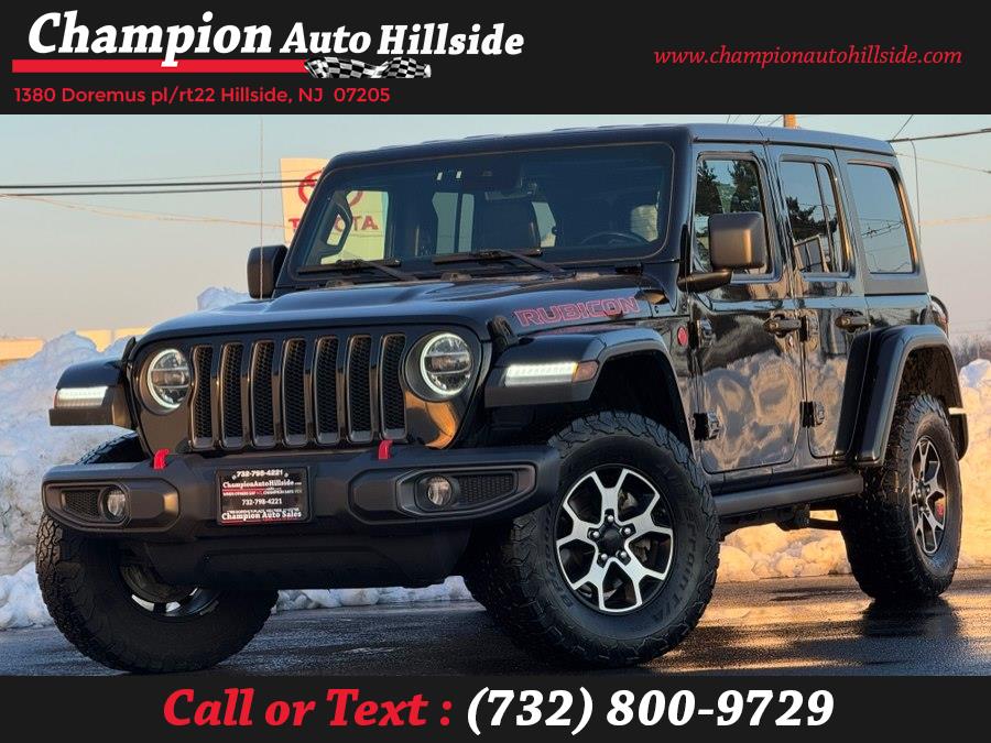 2021 Jeep Wrangler Unlimited Rubicon 4x4, available for sale in Hillside, New Jersey | Champion Auto Hillside. Hillside, New Jersey