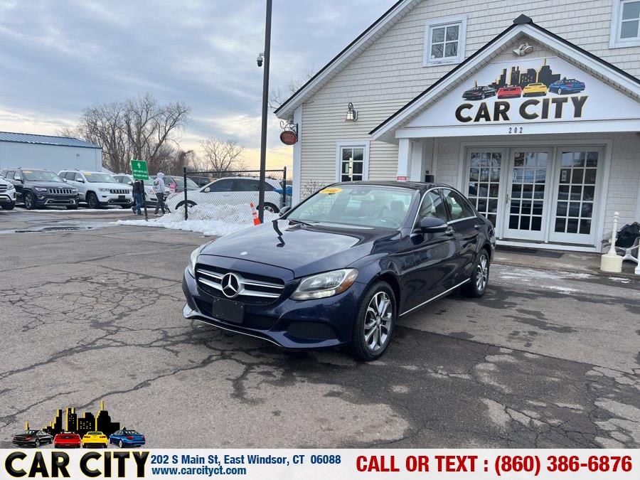 2016 Mercedes-Benz C-Class 4dr Sdn C 300 Sport 4MATIC, available for sale in East Windsor, Connecticut | Car City LLC. East Windsor, Connecticut
