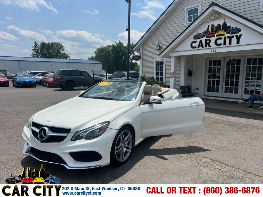2016 Mercedes-Benz E-Class 2dr Cabriolet E 550 RWD, available for sale in East Windsor, Connecticut | Car City LLC. East Windsor, Connecticut