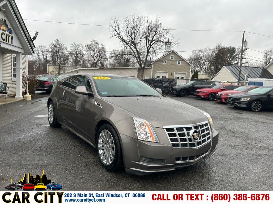 2014 Cadillac CTS Coupe 2dr Cpe RWD, available for sale in East Windsor, Connecticut | Car City LLC. East Windsor, Connecticut