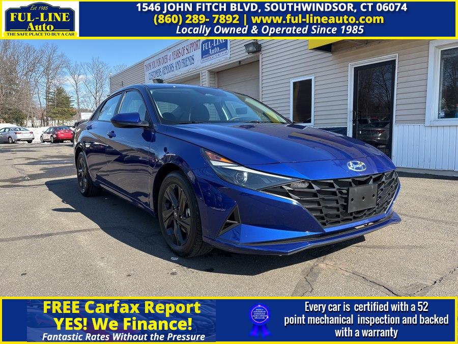 2023 Hyundai Elantra SEL IVT, available for sale in South Windsor , Connecticut | Ful-line Auto LLC. South Windsor , Connecticut