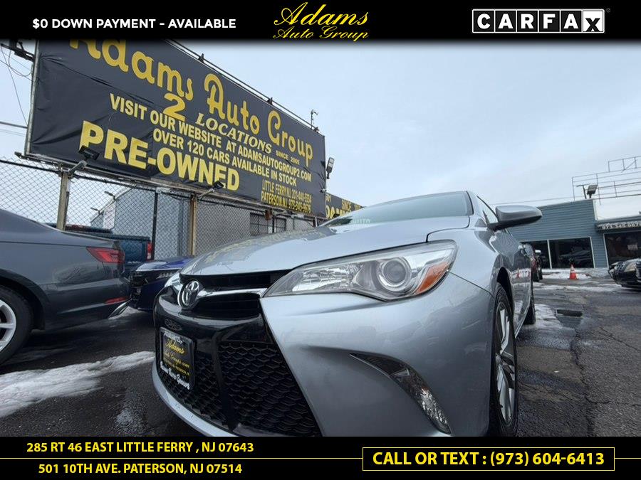 2017 Toyota Camry SE Auto (Natl), available for sale in Paterson, New Jersey | Adams Auto Group. Paterson, New Jersey
