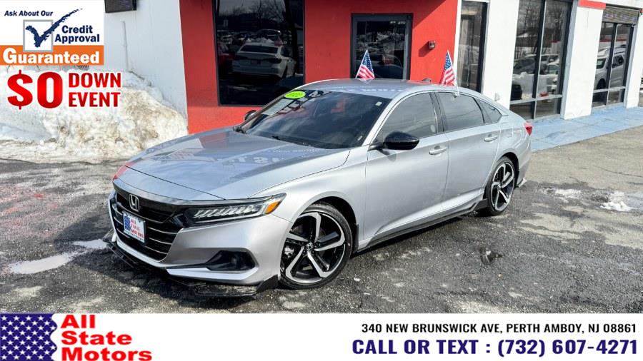 Used 2022 Honda Accord Sedan in Perth Amboy, New Jersey | All State Motor Inc. Perth Amboy, New Jersey