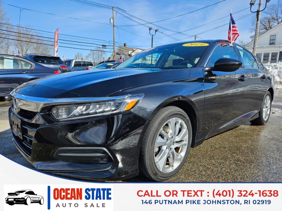 2019 Honda Accord Sedan LX 1.5T CVT, available for sale in Johnston, Rhode Island | Ocean State Auto Sales. Johnston, Rhode Island