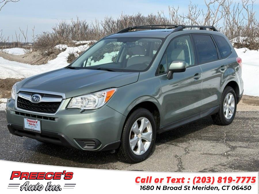 2015 Subaru Forester 4dr Man 2.5i Premium PZEV, available for sale in Meriden, Connecticut | Preeces Auto Inc. Meriden, Connecticut
